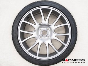 FIAT 500 ABARTH Tributo Ferrari Alloy Wheel Set - Black Finish